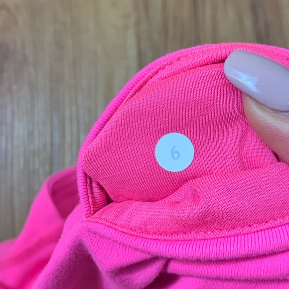 Lululemon Power Flow Pink Crop Leggings - Picture 5 of 7